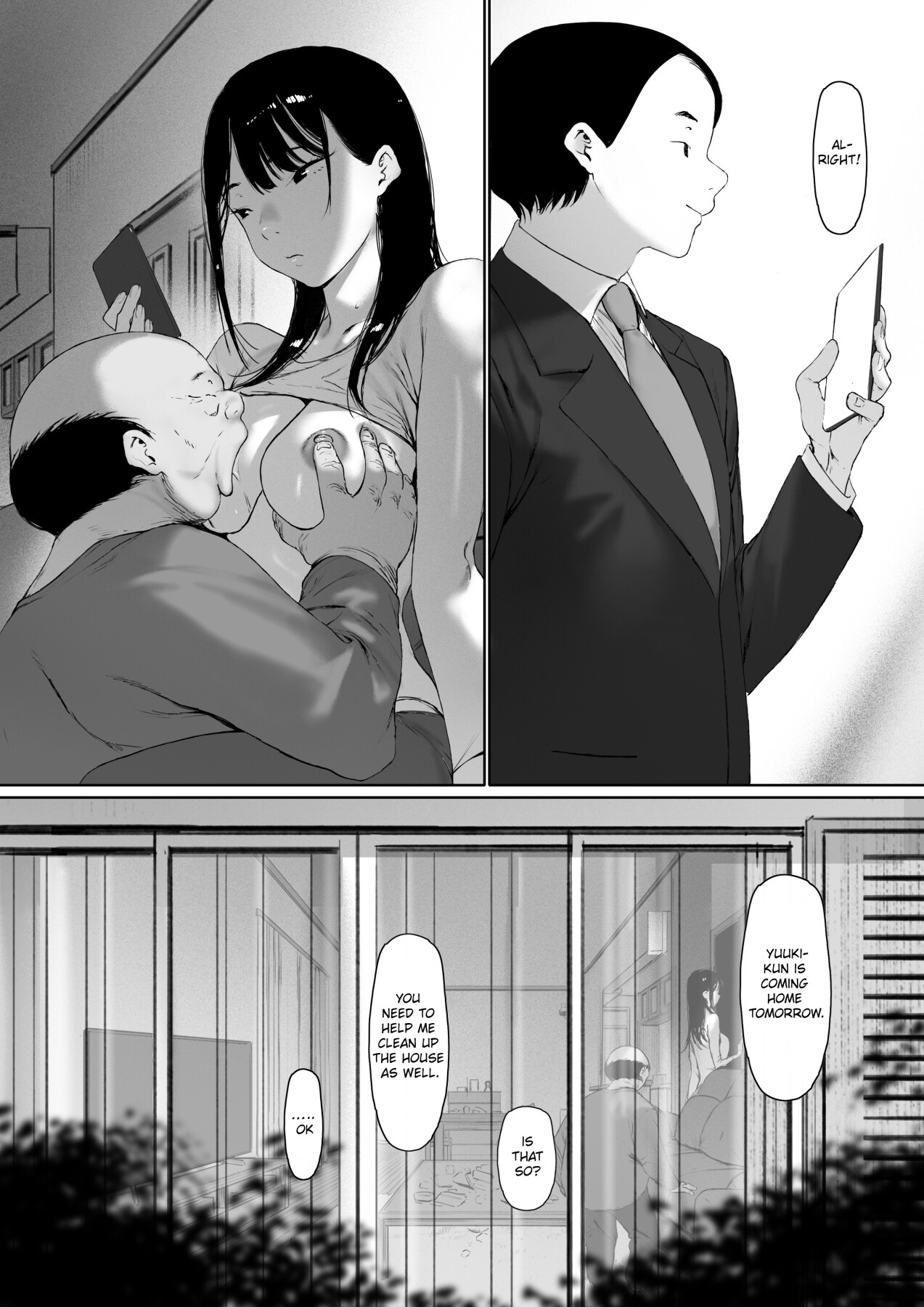 Hentai Manga Comic-Now Living with my father-in-law, I was supposed to have a happy newlywed life-Chapter 3-154